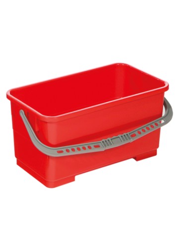 Secchio plastica ROSSO lt 22            