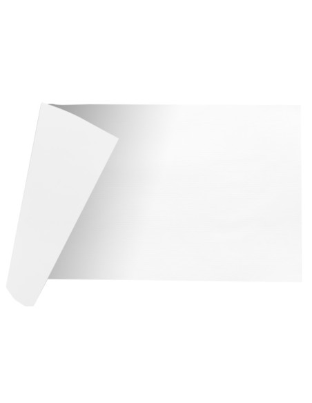 Conf 100 tovaglie BIANCHE cm 100X100    