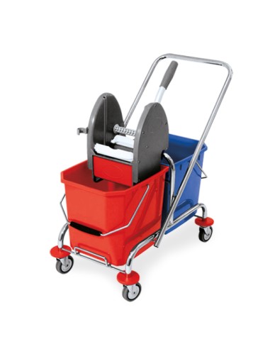 Carrello cromato doppio SA2.25.80       