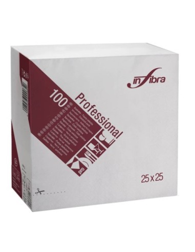 Conf 3000 tovaglioli BIANCHI cm 25x25