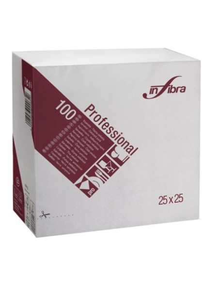 Conf 3000 tovaglioli BIANCHI cm 25x25