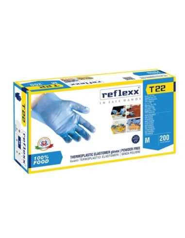 Conf 100 guanti monouso Tg M